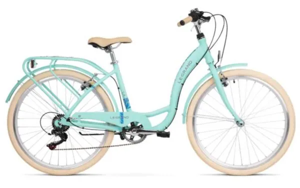 Bicicleta Le Grand Lille 1 26 DS celadon-blue-mate 2020