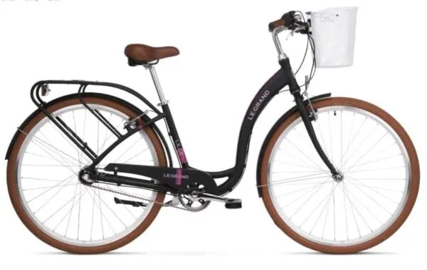 Bicicleta Le Grand Lille 4 28 DL black-pink-mate 2020
