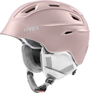 Casca schi Uvex fierce rosegold mat 55-59 cm