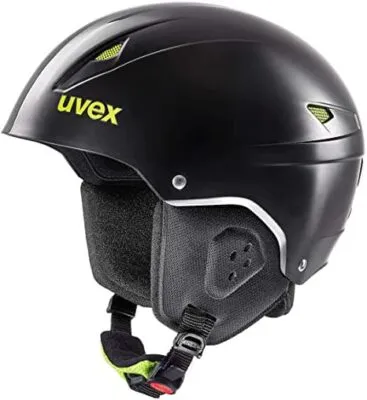 Casca schi Uvex eco black mat-yellow 55-58 cm