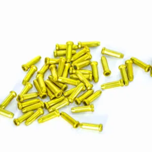 Capac cablu aluminiu 2.4mm HJ-D1001, gold 200 bucati