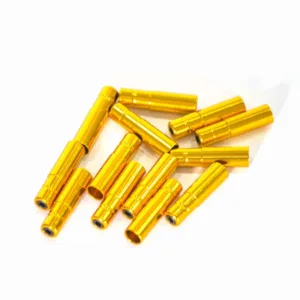 Capac cablu 5mm HJ-PX004, gold, 50 bucati
