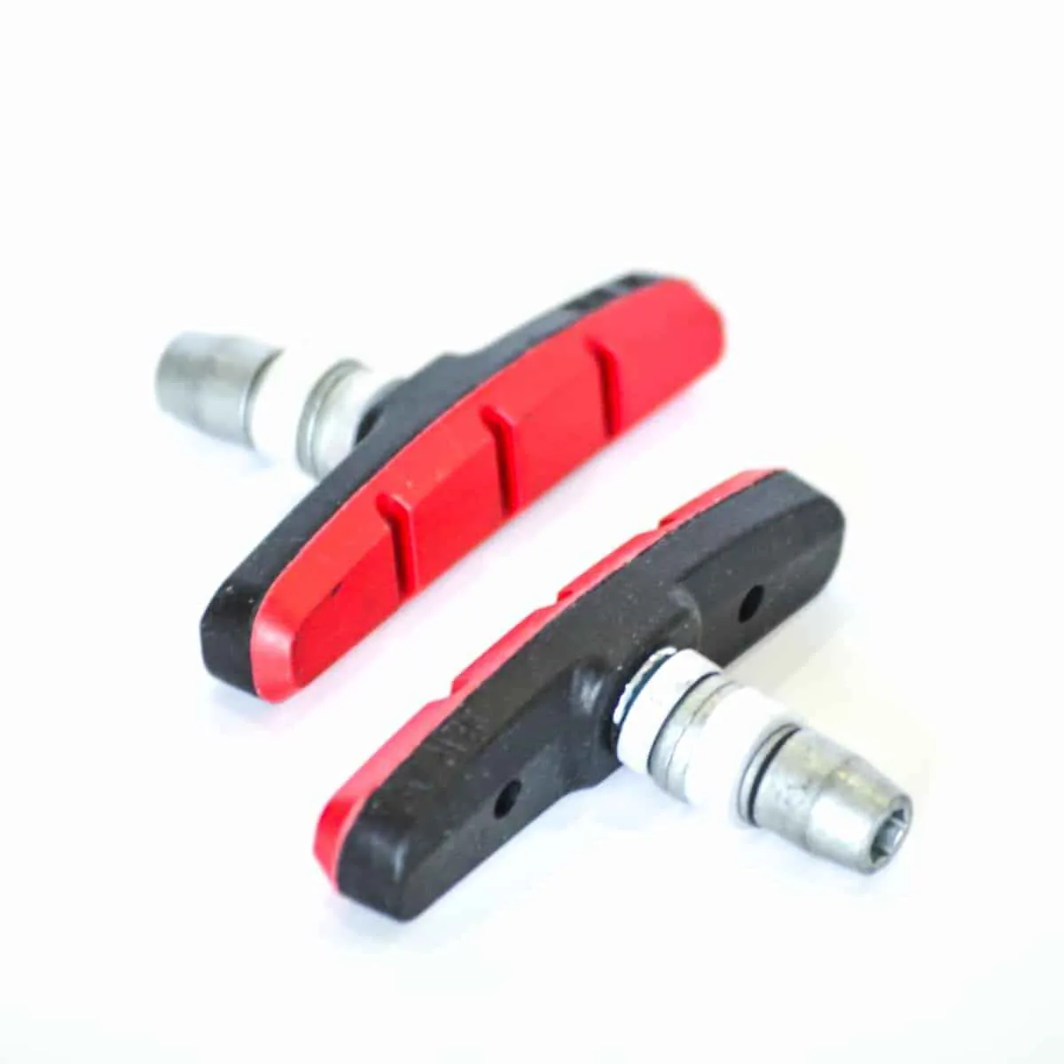 Saboti frana cu filet 12T3G2 - 70 mm negru/rosu, 25 perechi