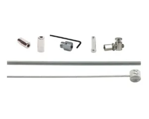 Set cablu frana XLC pentru scooter 1 700-2250mm 1 niplu silver