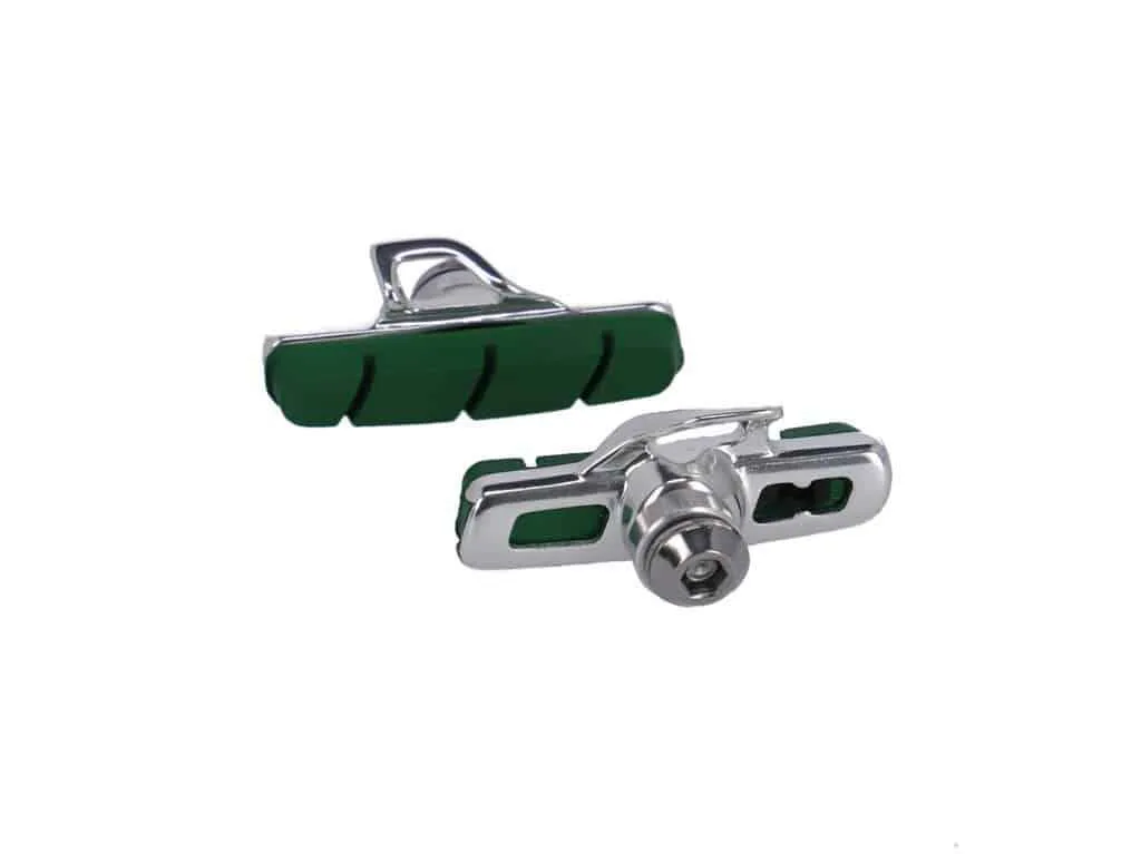 Saboti de frana XLC Road 2 perechi 50mm ceramic Campagnolo green