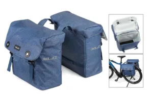 Geanta portbagaj XLC Luxus blue fingerprint 32x34x15cm 33l