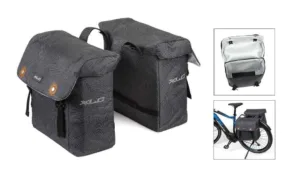 Geanta portbagaj XLC Luxus anthracitee fingerprint 32x34x15cm 3