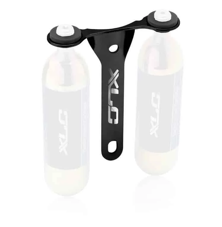 Suport pentru 2 cartuse CO2 fixare pe cadru