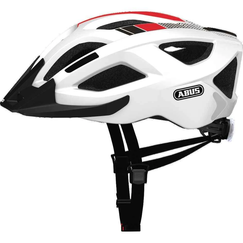 Casca Abus Aduro Race White M 52-58 Abus