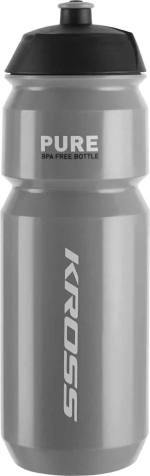 Bidon Kross Pure 750 ml grey