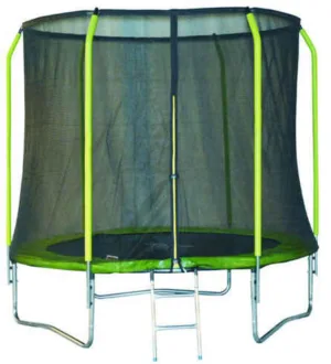Trambulina 251 cm cu plasa si scarita de acces