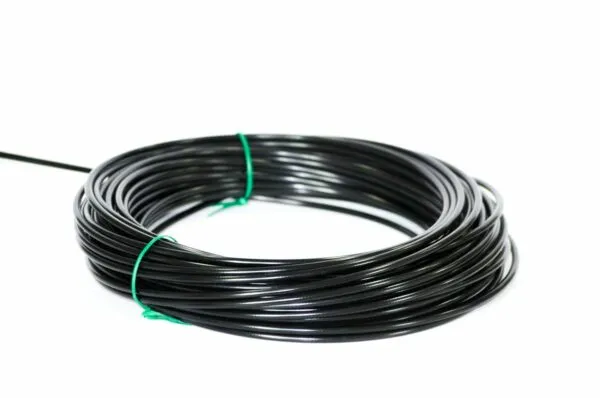 Camasa frana cu teflon 2P 5 mm, 1m, negru