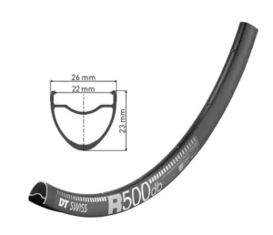 Janta DT Swiss R 500 DB 27.5 black 584-22