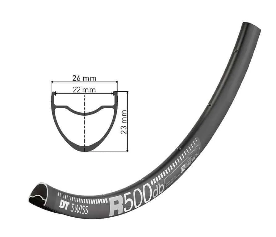 Janta DT Swiss R 500 DB 27.5 black 584-22