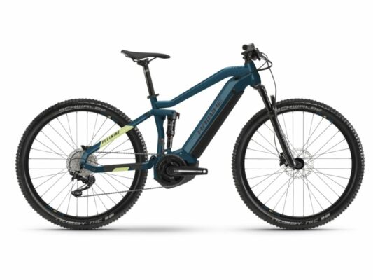 e-bike Haibike FullNine 5 i500Wh YSTS blue canary M