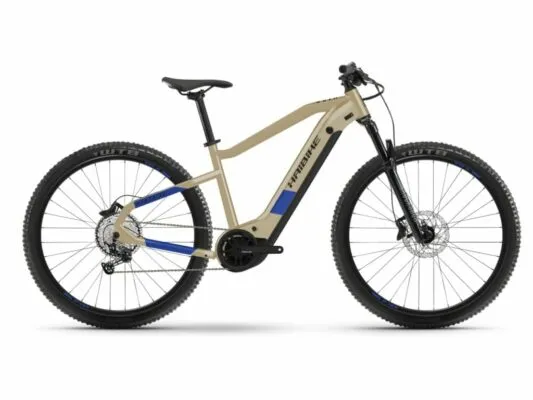e-bike Haibike HardNine 7 i630Wh YSTS coffee / blue XL