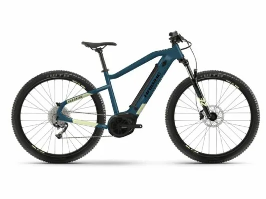 e-bike Haibike HardNine 5 500Wh BPP blue / canary L