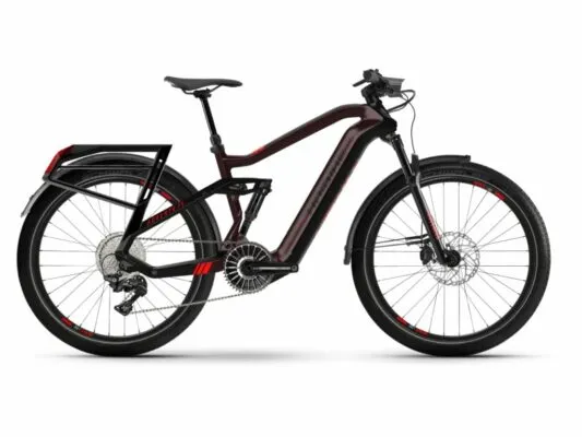 e-bike Haibike Adventr FS i630Wh Flyon chocolate/black L
