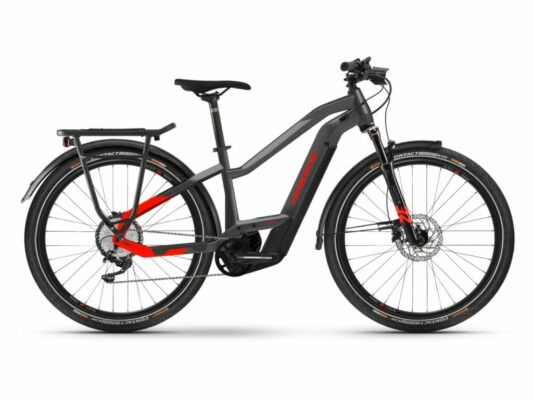 e-bike Haibike Trekking 9 Mid i625Wh BCXI anthracite/red XS