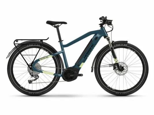 e-bike Haibike Trekking 5 i500Wh BPI blue/canary XXL
