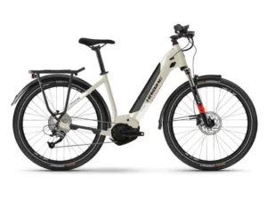 e-bike Haibike Trekking 4 Lowstep i500Wh YSTS desert/white L