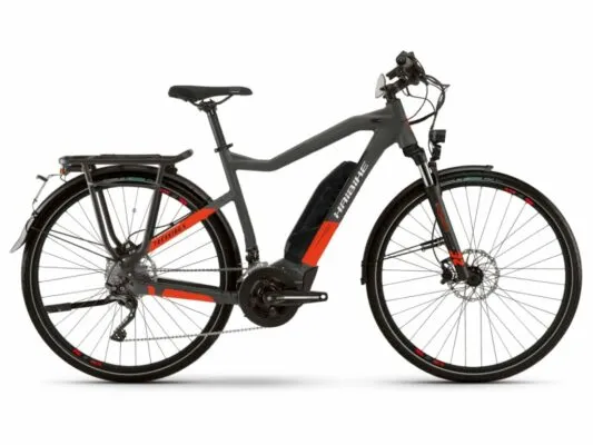 e-bike Haibike Trekking S 9 Unisex 500Wh YWC anthracite/red XL