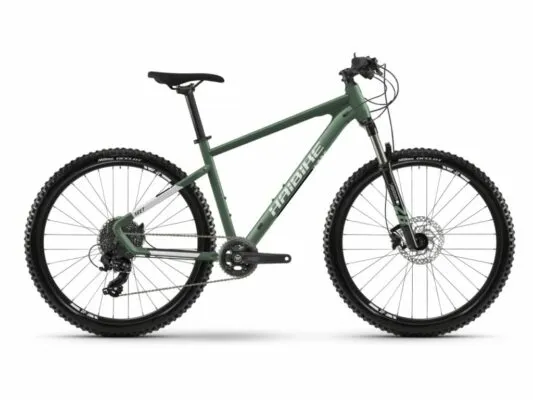 Bicicleta Haibike Seet 6 27 5 21-G Tourney 2021 bamboo green/cool pri m. XS