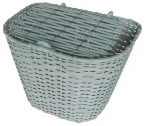 Cos fata gri aluminiu