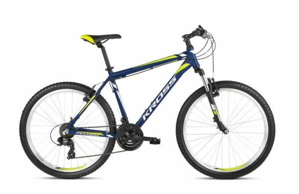 Kross Hexagon ZZ 26 S navy blue-white-lime mate 2021