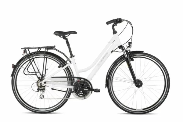 Kross Trans 3.0 28 DL white-grey glossy