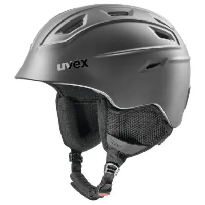 Casca schi UVEX fierce black mat 55-59 cm