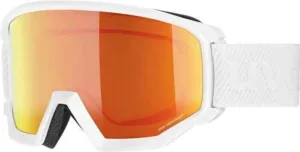 Ochelari schi Uvex athletic CV white -mirror orange-green S2