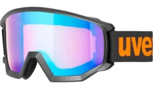 Ochelari schi Uvex athletic CV black mat-mirror blue-CV orange S2