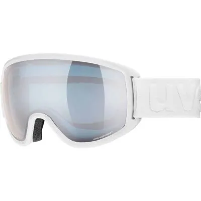 Ochelari schi UVEX topic FM sph white mat-mirror silver-blue S2