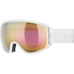 Ochelari schi UVEX topic FM sph white mat-mirror pink-clear S2