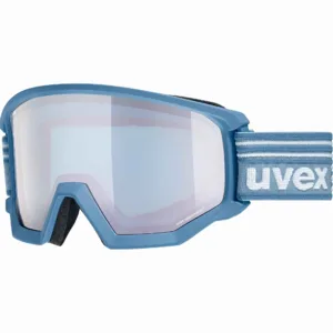 Ochelari schi Uvex athletic FM lagune mat-mirror silver-blue S2