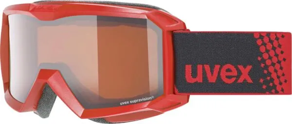 Ochelari schi Uvex flizz LG red-lasergold-clear S2