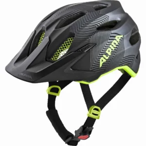 Casca Alpina CARAPAX JR. black-neon-yellow mat 51-56