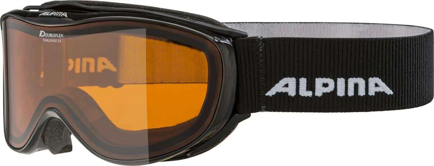 Ochelari schi Alpina CHALLENGE 2.0 D black transparent DH