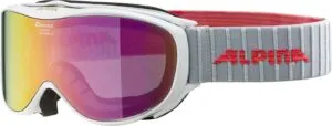 Ochelari schi Alpina CHALLENGE 2.0 white-flamingo M pink