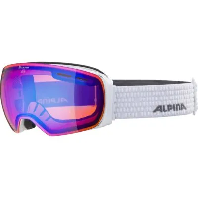 Ochelari schi Alpina GRANBY white HM blue sph.