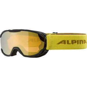 Ochelari schi Alpina PHEOS JR. black-curry Q LITE gold