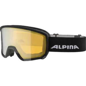 Ochelari schi Alpina SCARABEO black mat HM gold