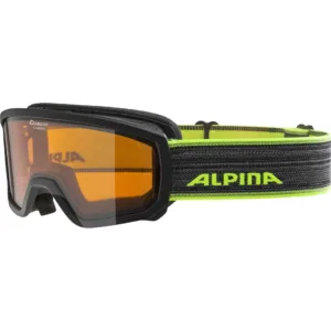 Ochelari schi Alpina SCARABEO JR. black-neon DH