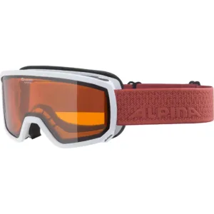 Ochelari schi Alpina SCARABEO S white-coral DH