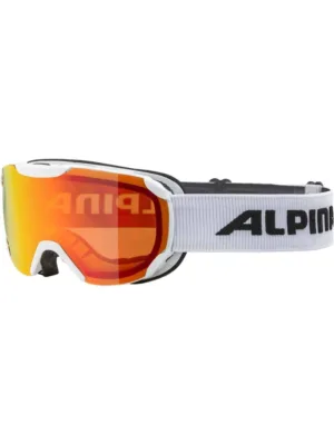 Ochelari schi Alpina THAYNES white HM orange