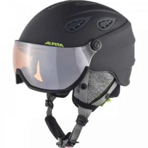 Casca schi Alpina GRAP VISOR 2.0 HM char-neon mat 57-61