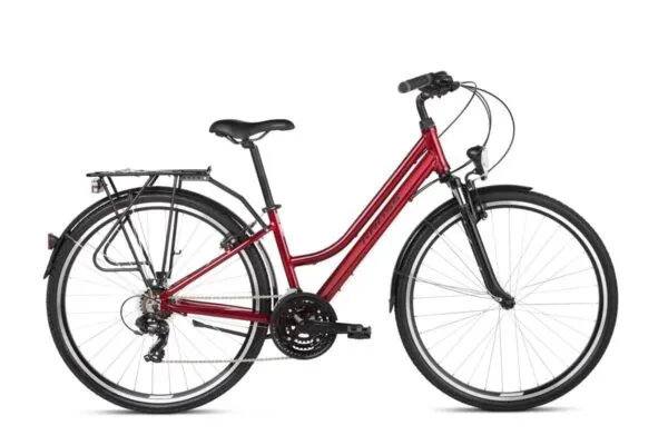 Kross Trans 1.0 28 DM rubin-black glossy