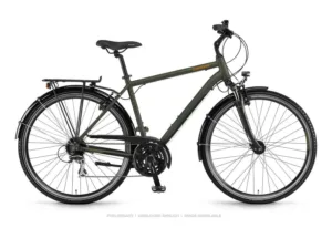 Bicicleta Winora Domingo 24 Man 28 24-G Acera 19/20 Winora oliv/black mat size 48