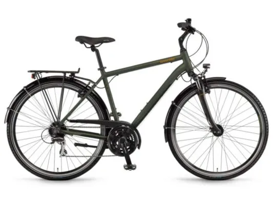Bicicleta Winora Domingo 24 Man 28 24-G Acera 19/20 Winora oliv/black mat size 60